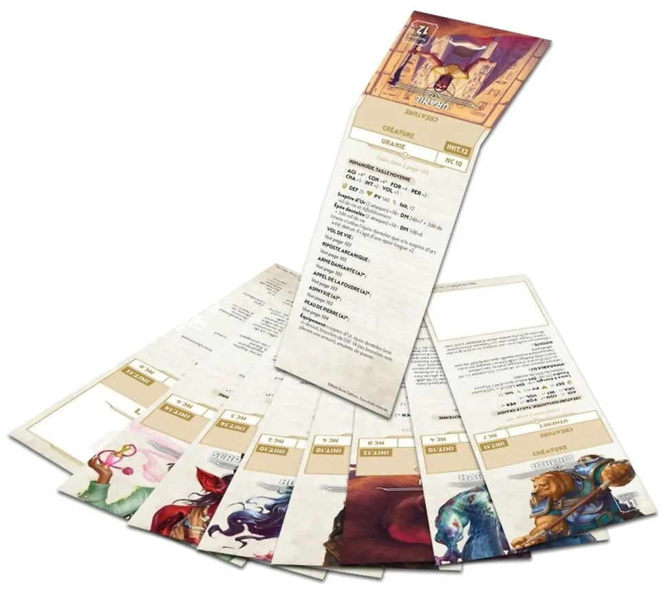 Chroniques Oubliées Fantasy - Mémentos De Pnj + Monstres Calice T2 2e édition