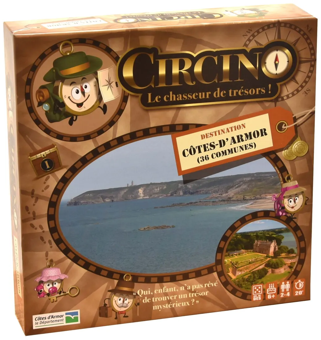 Circino - Destination Côtes D'armor Le Chasseur De Trésors !