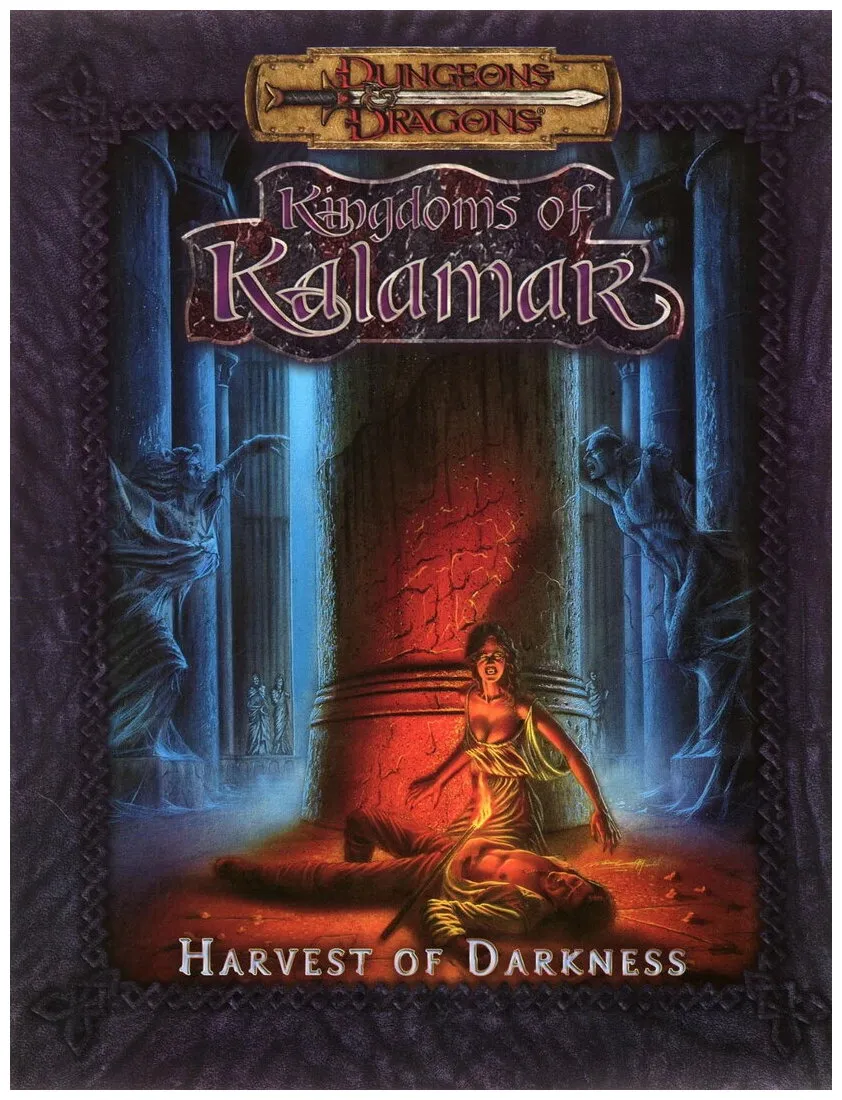 D&d3 - Harvest Of Darknest Kingdoms Of Kalamar