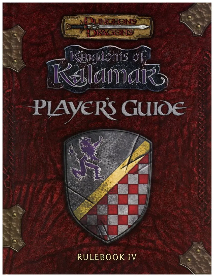 D&d3 - Kingdoms Of Kalamar - Player's Guide