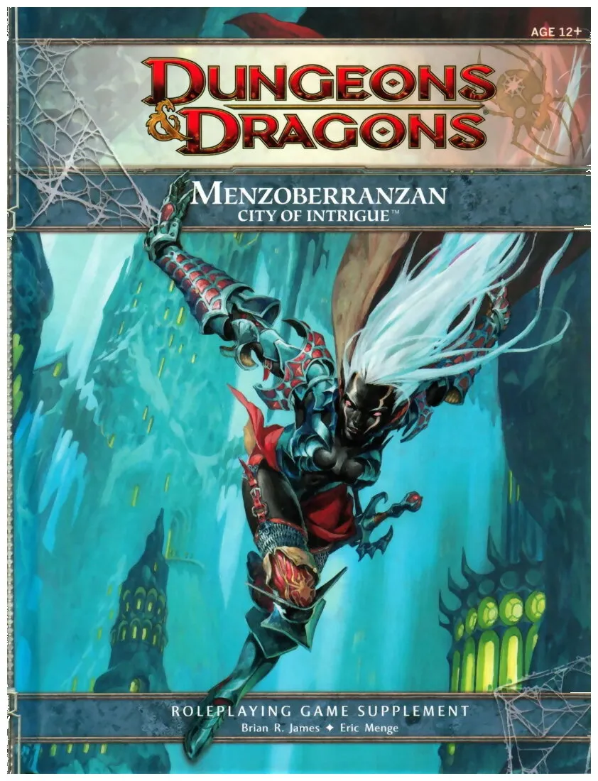 D&d4 - Menzoberranzan City Of Intrigue