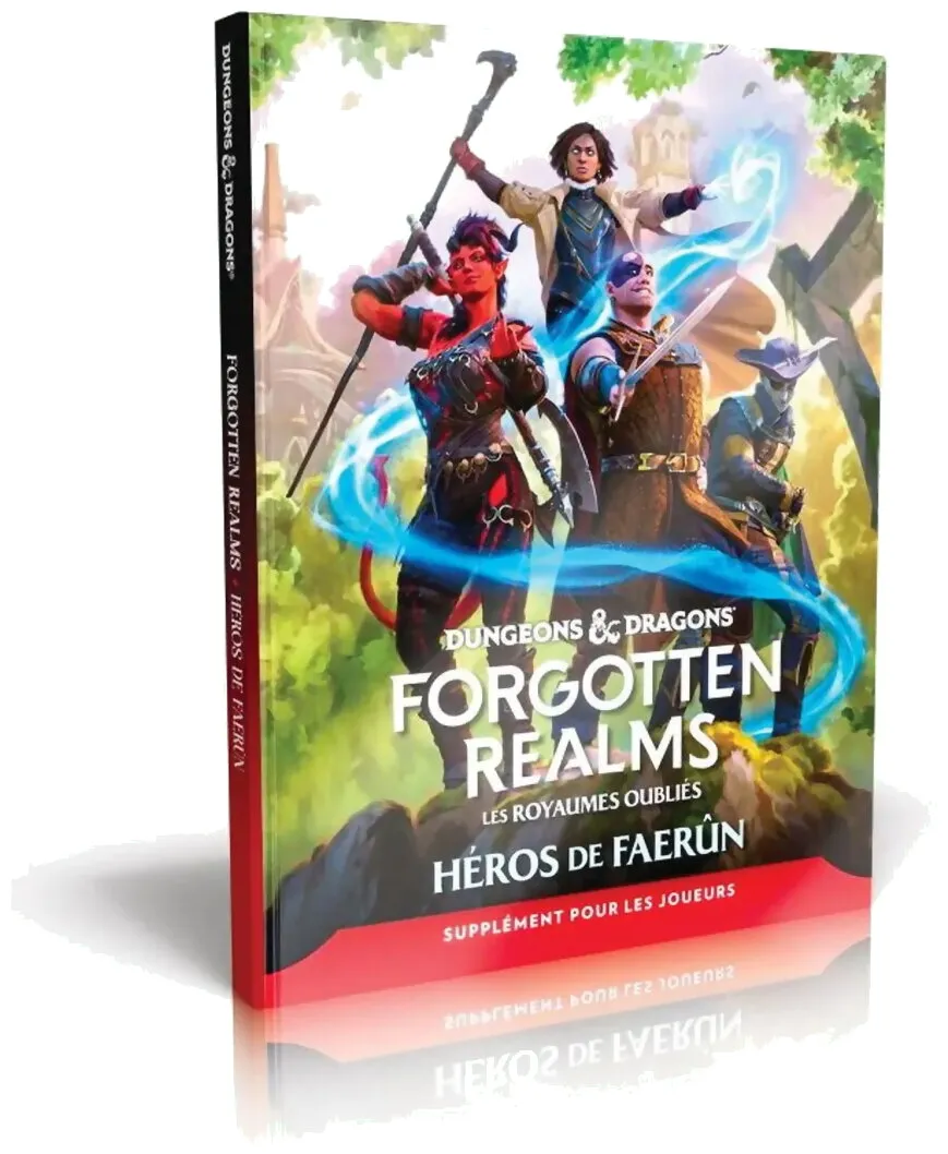 D&d5.5 Royaumes Oubliés - Héros De Faerûn D&d5.5 Royaumes Oubliés - Héros De Faerûn
