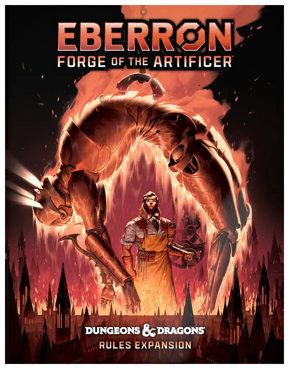 D&d5 – Eberron - Forge Of The Artificer Alternative Cover D&d5 – Eberron - Forge Of The Artificer Alternative Cover