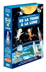 De La Terre À La Lune Puzzle Et Livre