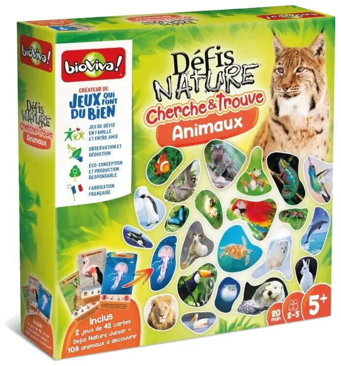 Défis Nature Cherche Et Trouve Animaux
