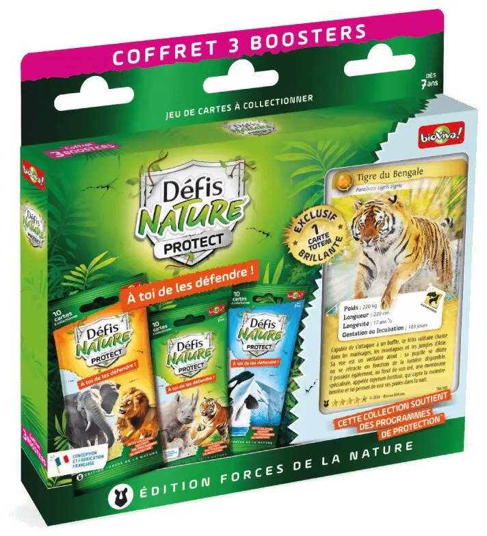 Défis Nature Protect - Coffret 3 Boosters