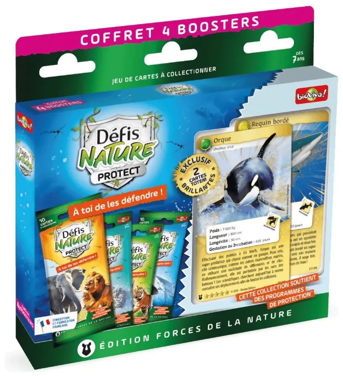 Défis Nature Protect - Coffret 4 Boosters