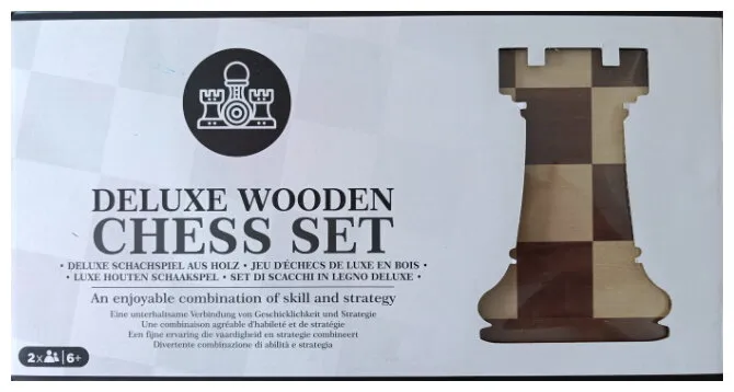 Deluxe Wooden Chess Set Deluxe Wooden Chess Set