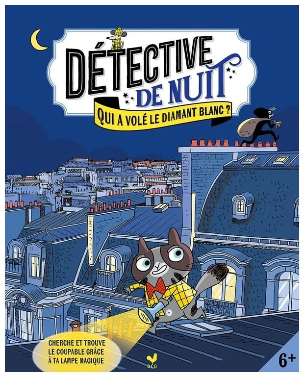 Détective De Nuit - Qui A Volé Le Diamant Blanc ?