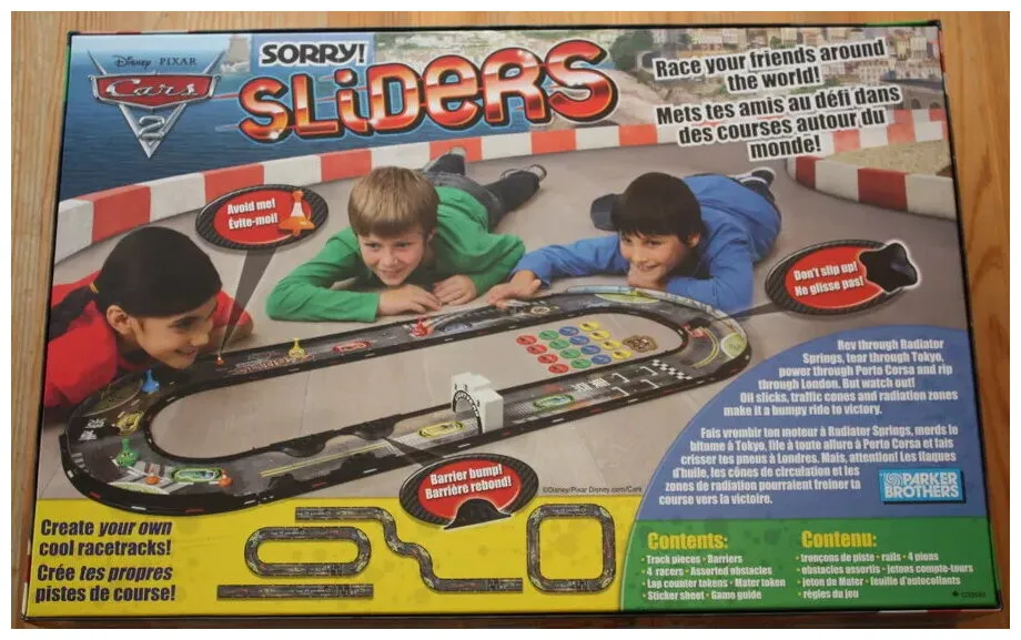 Disney Pixar Cars 2 Sorry Sliders Disney Pixar Cars 2 Sorry Sliders