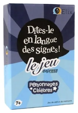 Dites-le En Langue Des Signes ! - Personnages Célèbres Le Jeu Express