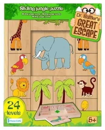 Dr Baffler's Great Escape Sliding Jungle Puzzle