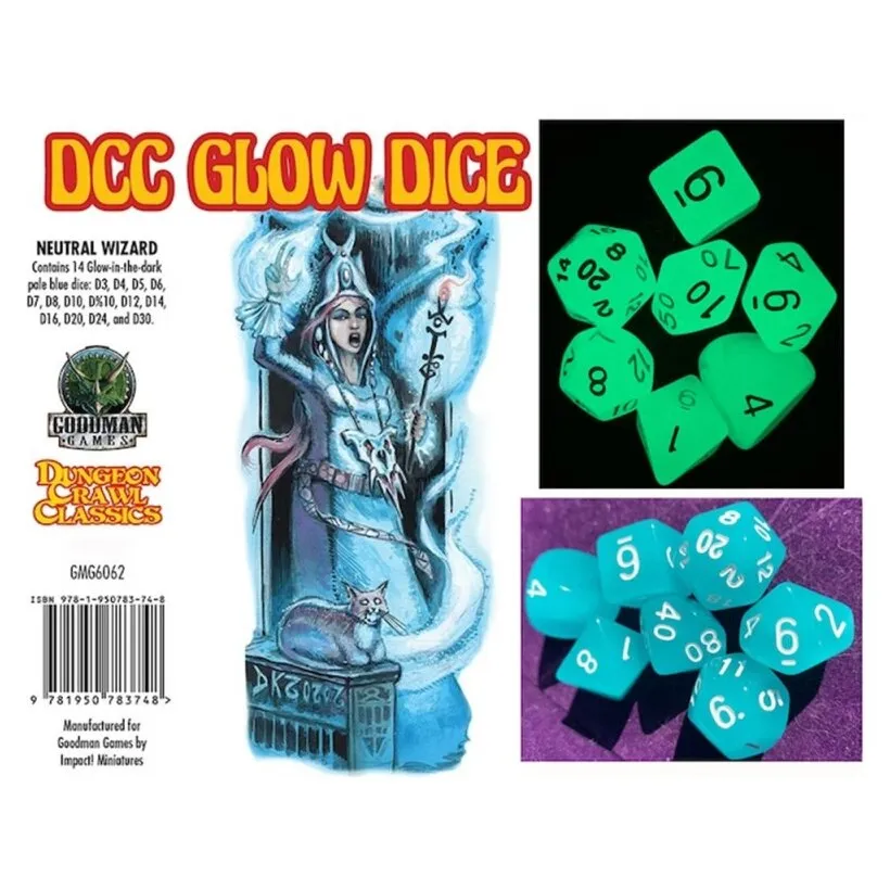 Dungeon Crawl Classics - Set De Dés Mage Neutre Dungeon Crawl Classics - Set De Dés Mage Neutre