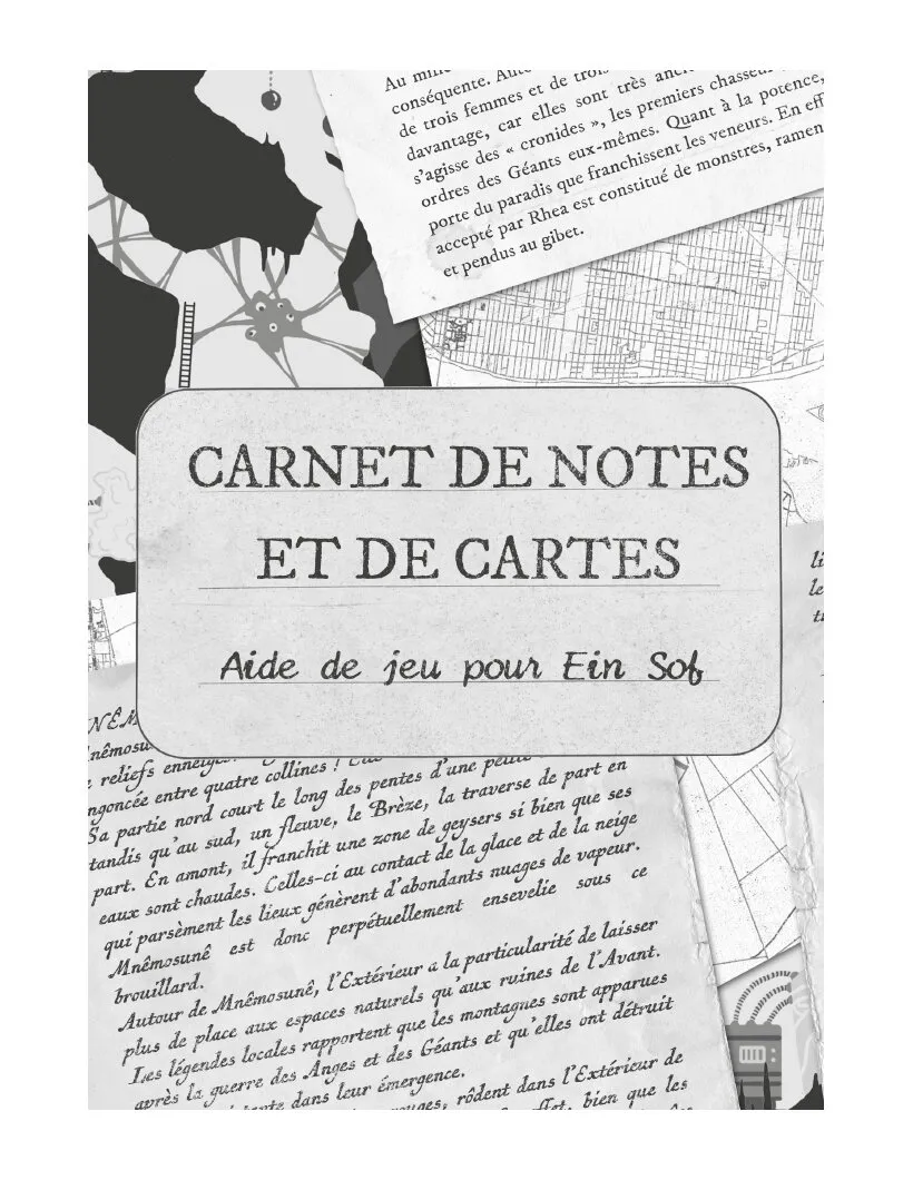 Ein Sof - Carnet De Notes Et De Cartes