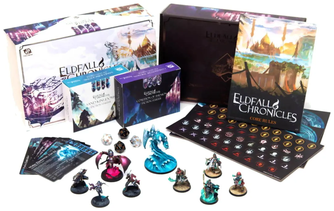 Eldfall Chronicles - Coalition Of Thenion Vs. Sand Kingdoms Two-player Starter Set