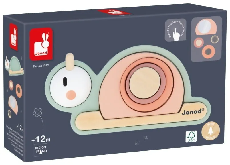 Empilable Sensoriel Escargot