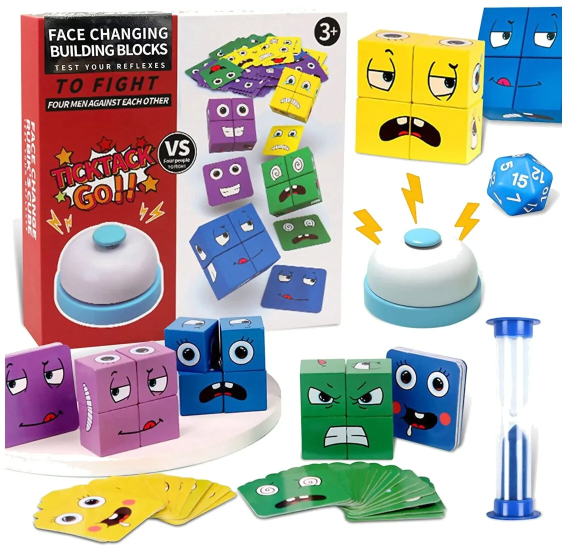 Face Changing Building Blocks