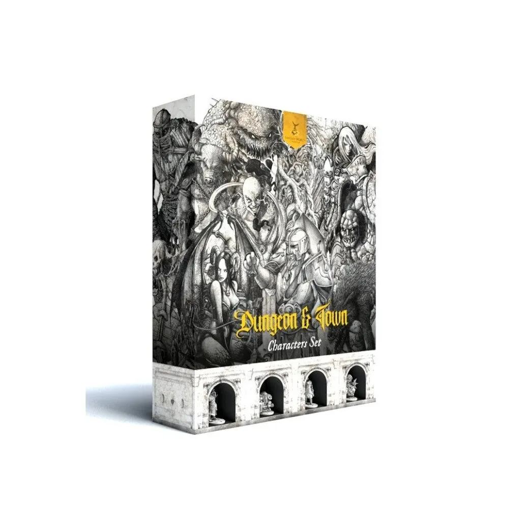 Fantasy World Creator : Dungeons & Town - Characters Set