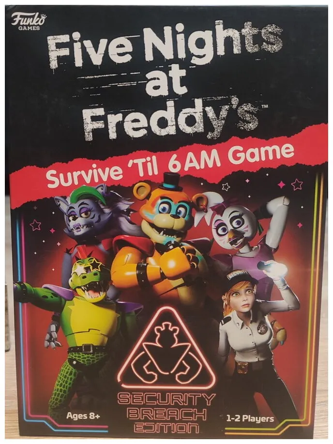 Five Nights At Freddy's - Survive 'til 6am Game Security Breach Edition