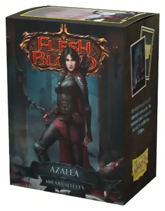 Flesh And Blood Tcg - 100 Art Sleeves Azalea
