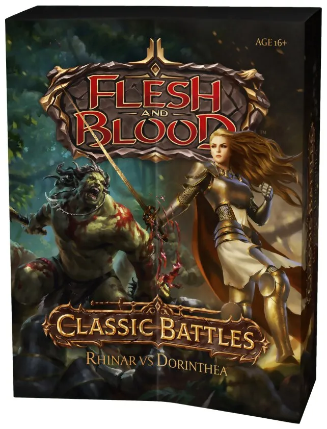 Flesh And Blood Tcg -  Rhinar Vs Dorinthea Classic Battles