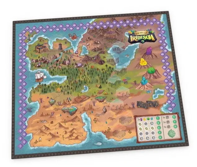 Gems Of Iridescia - Playmat Gems Of Iridescia - Playmat