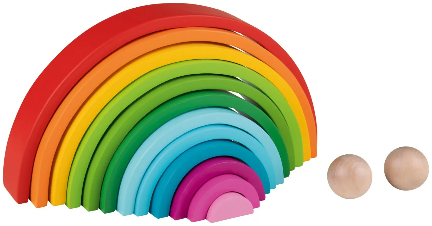 Grand Arc-en-ciel En Bois