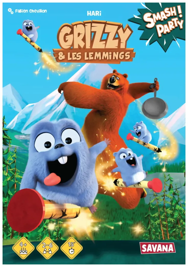 Grizzy Et Les Lemmings - Smash Party