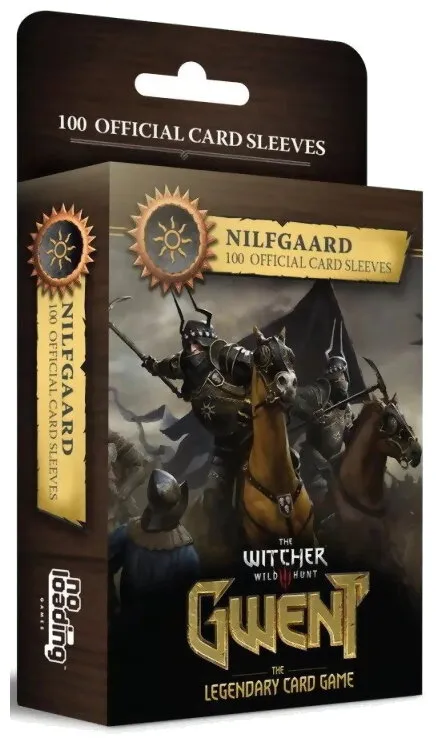 Gwent - 100 Card Sleeves - Nilfgaard The Legendary Card Game