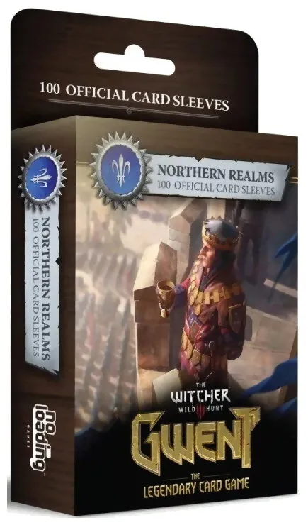 Gwent - 100 Card Sleeves - Northern Realms The Legendary Card Game