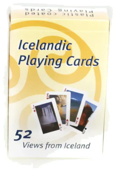 Icelandic Playing Cards 52 Views From Iceland