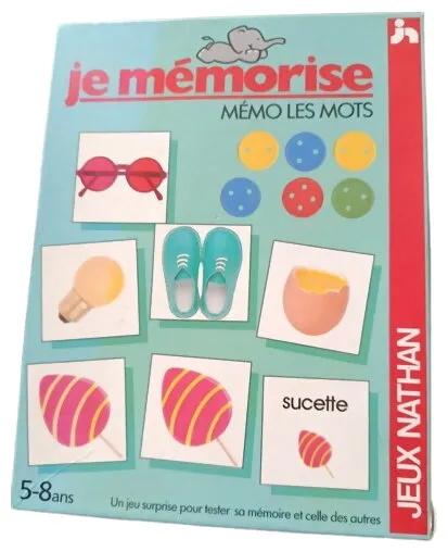 Je Mémorise Mémo Les Mots