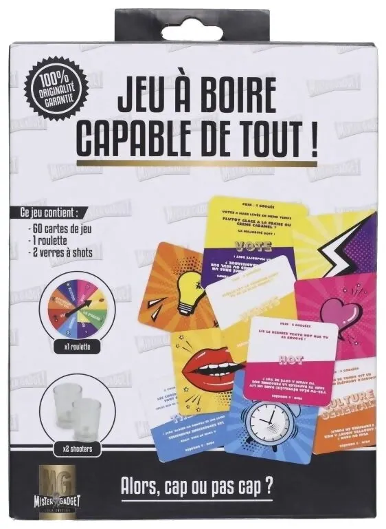 Jeu À Boire Capable De Tout !