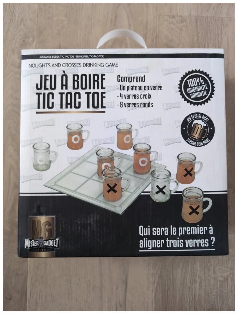 Jeu À Boire Tic Tac Toe Jeu À Boire Tic Tac Toe