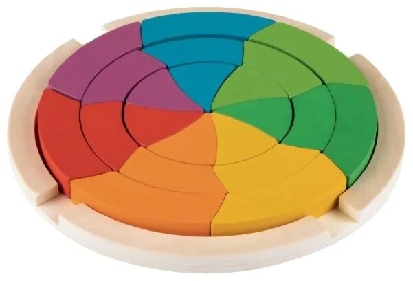 Jeu D'emboîtement Arc-en-ciel Cercle