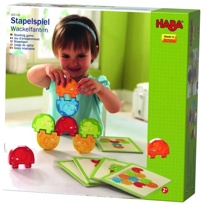 Jeu D'encastrement - Elephants Cascadeurs