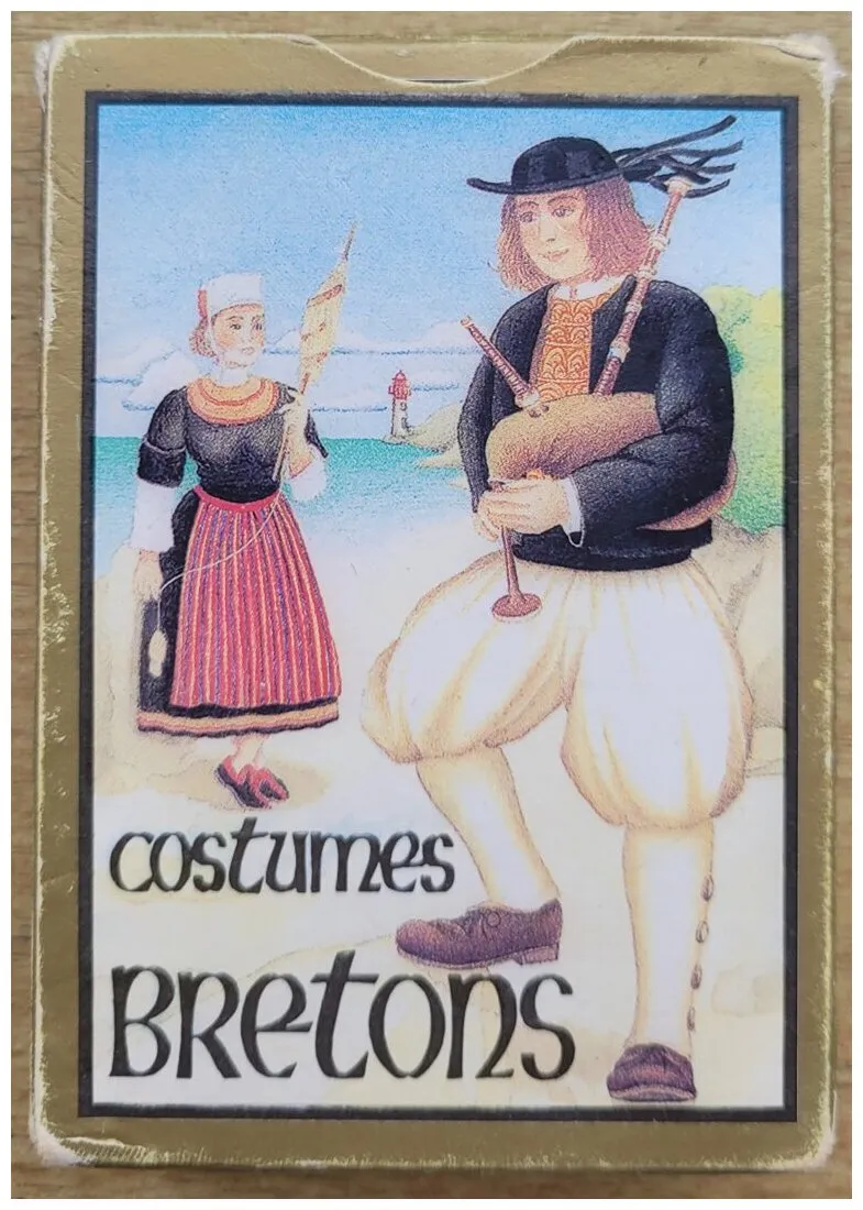 Jeu De 54 Cartes - Costumes Bretons