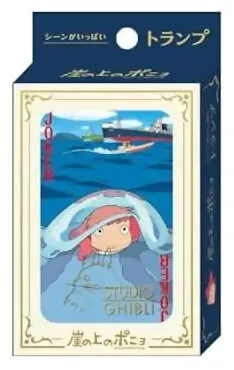 Jeu De 54 Cartes - Ponyo Sur La Falaise