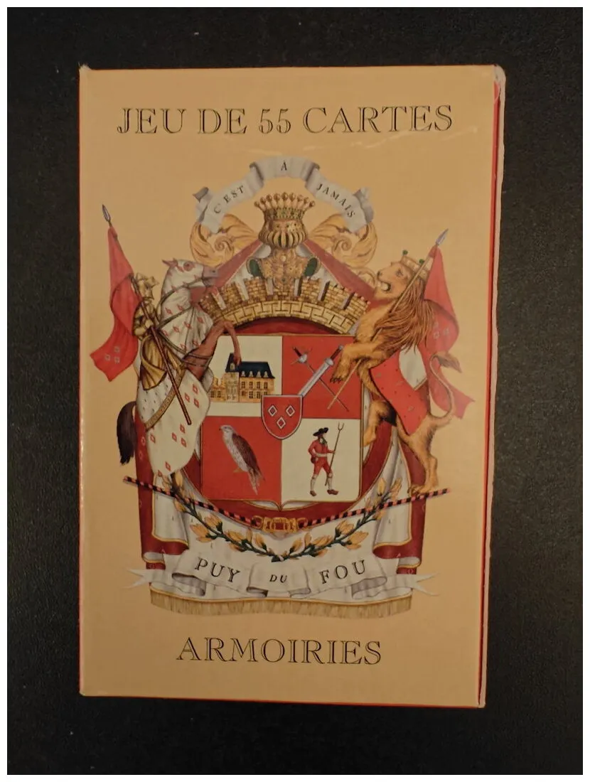 Jeu De 55 Cartes - Armoiries Puy Du Fou Jeu De 55 Cartes - Armoiries Puy Du Fou