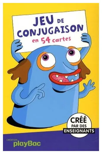Jeu De Conjugaison En 54 Cartes Jeu De Conjugaison En 54 Cartes