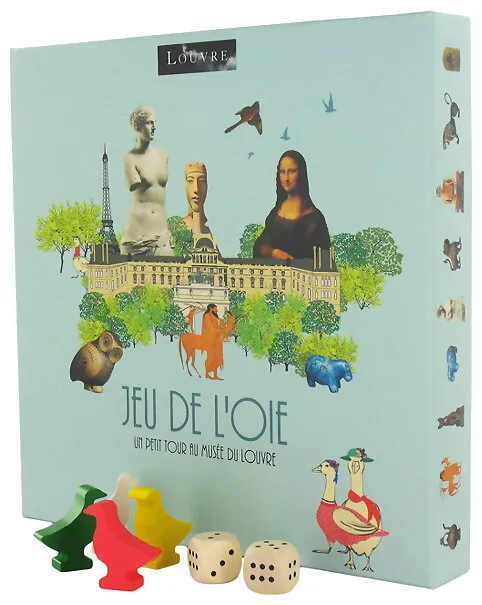 Jeu De L'oie - Un Petit Tour Au Musée Du Louvre Jeu De L'oie - Un Petit Tour Au Musée Du Louvre