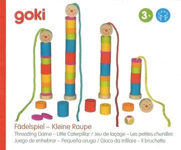 Jeu De Laçage : Les Petites Chenilles
