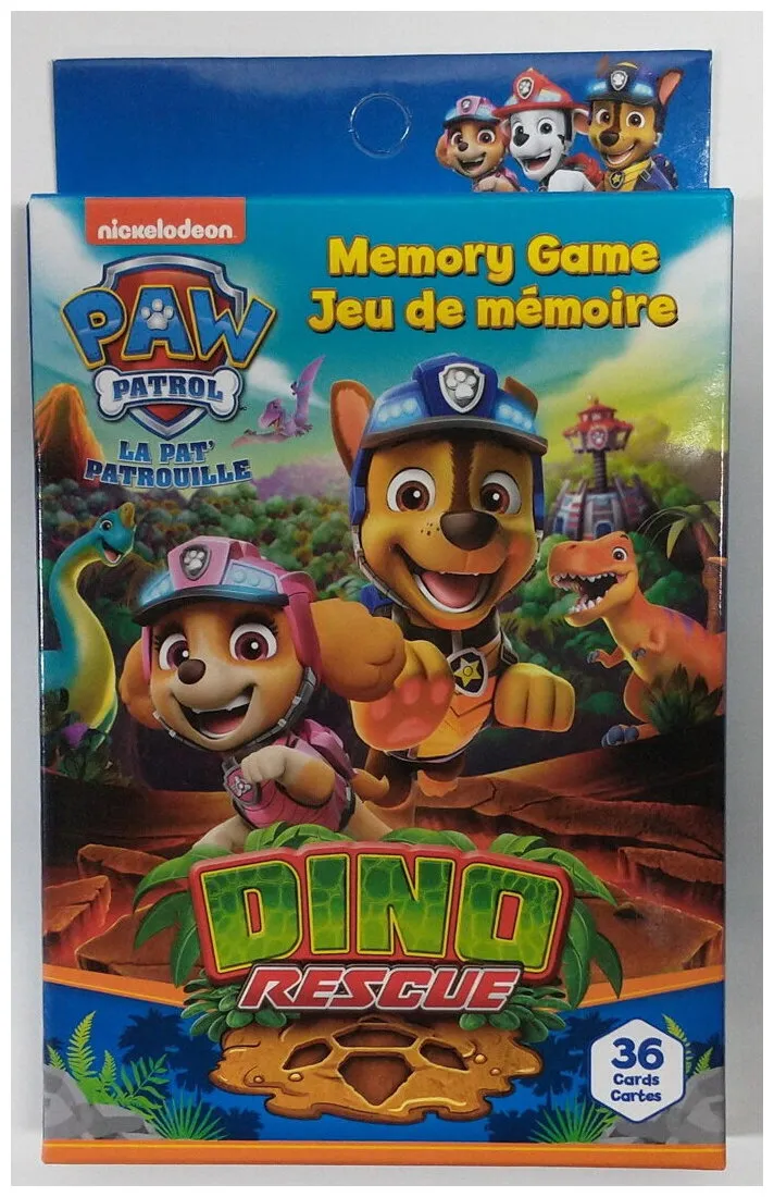 Jeu De Mémoire Paw Patrol Dino Rescue Jeu De Mémoire Paw Patrol Dino Rescue