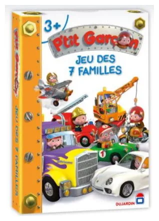 Jeu Des 7 Familles - P'tit Garçon Jeu Des 7 Familles - P'tit Garçon