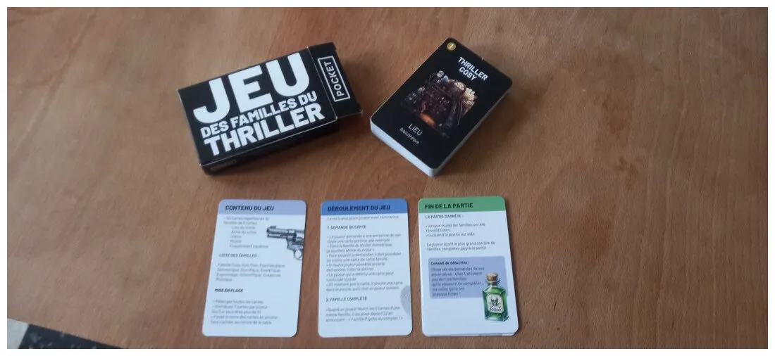 Jeu Des Familles Du Thriller Jeu Des Familles Du Thriller