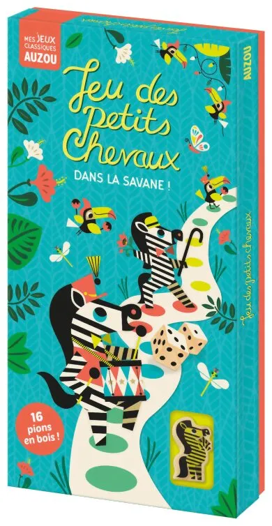 Jeu Des Petits Chevaux - Dans La Savane !