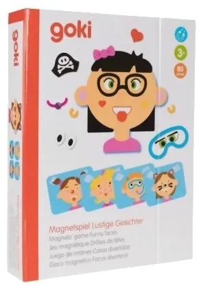 Jeu Magnétique Drôles De Têtes Filles