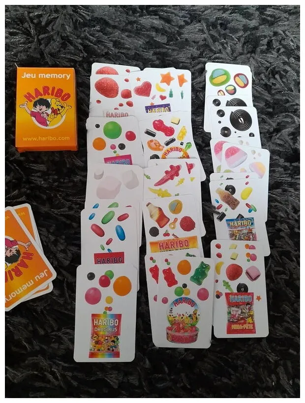 Jeu Mémory Haribo Jeu Mémory Haribo