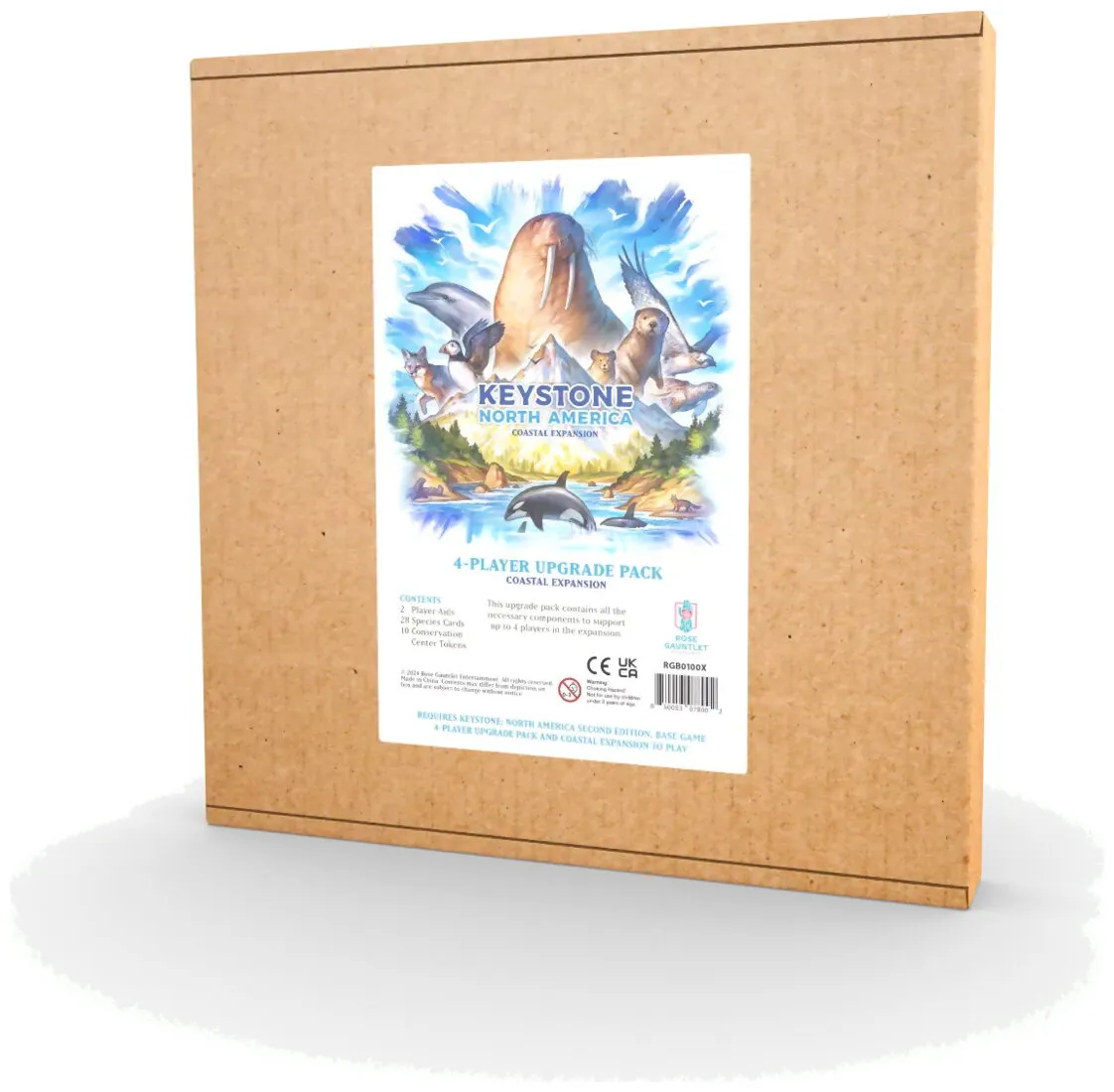 Keystone North America - Coastal - 4-player Upgrade Pack Second Edition