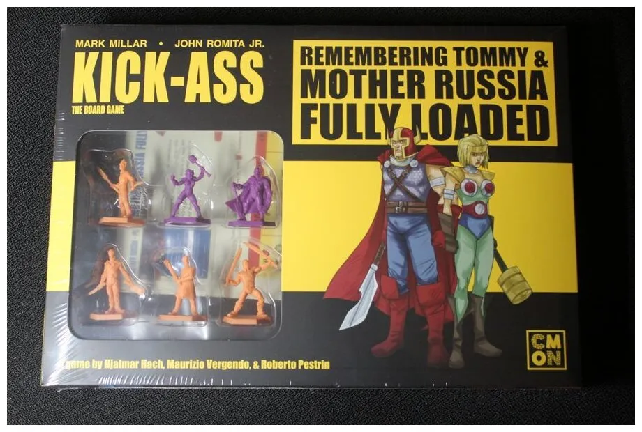Kick-ass : The Board Game – Remembering Tommy & Mother Russia Fully Loaded Kick-ass : The Board Game – Remembering Tommy & Mother Russia Fully Loaded